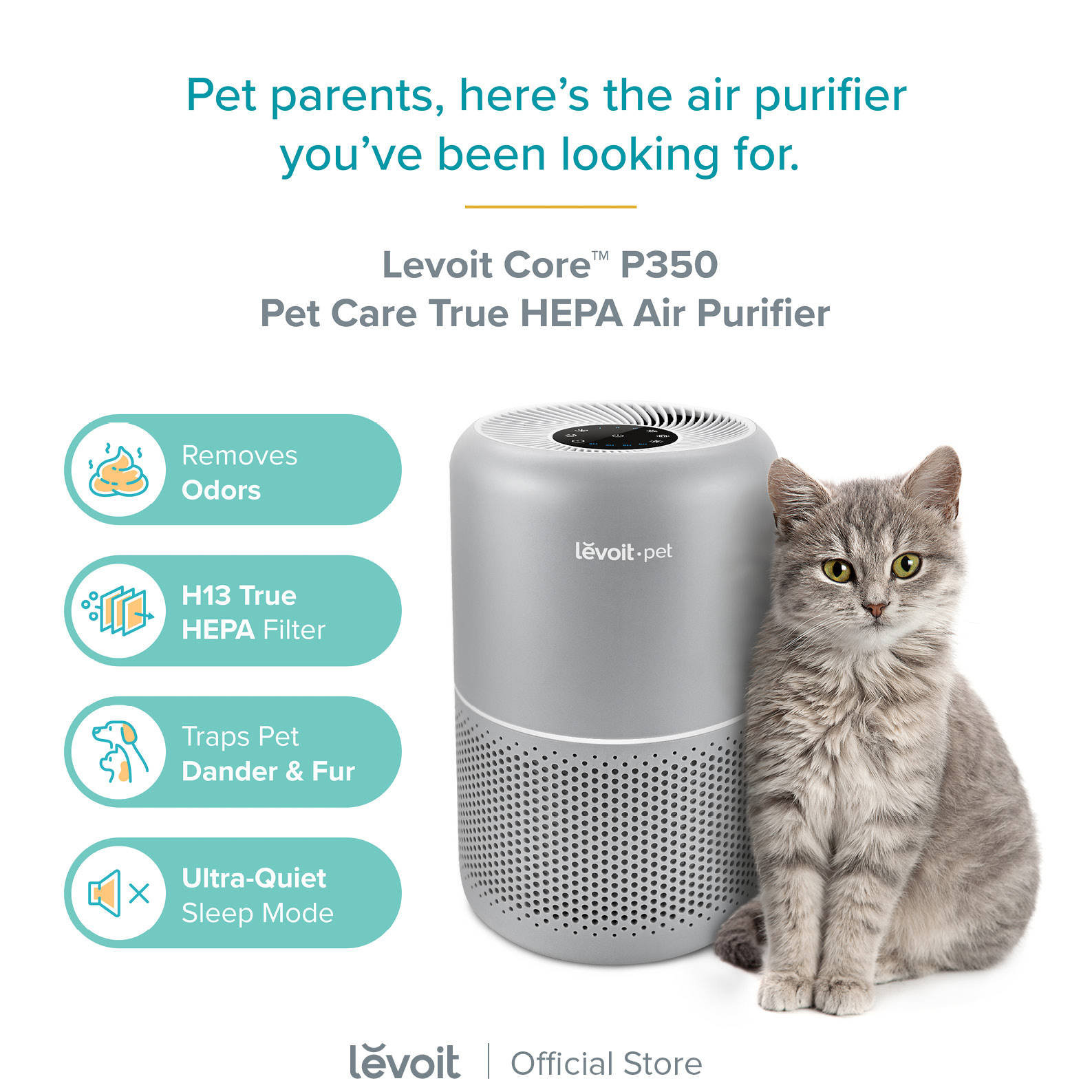 Levoit - Core P350 Pet Care Air Purifier