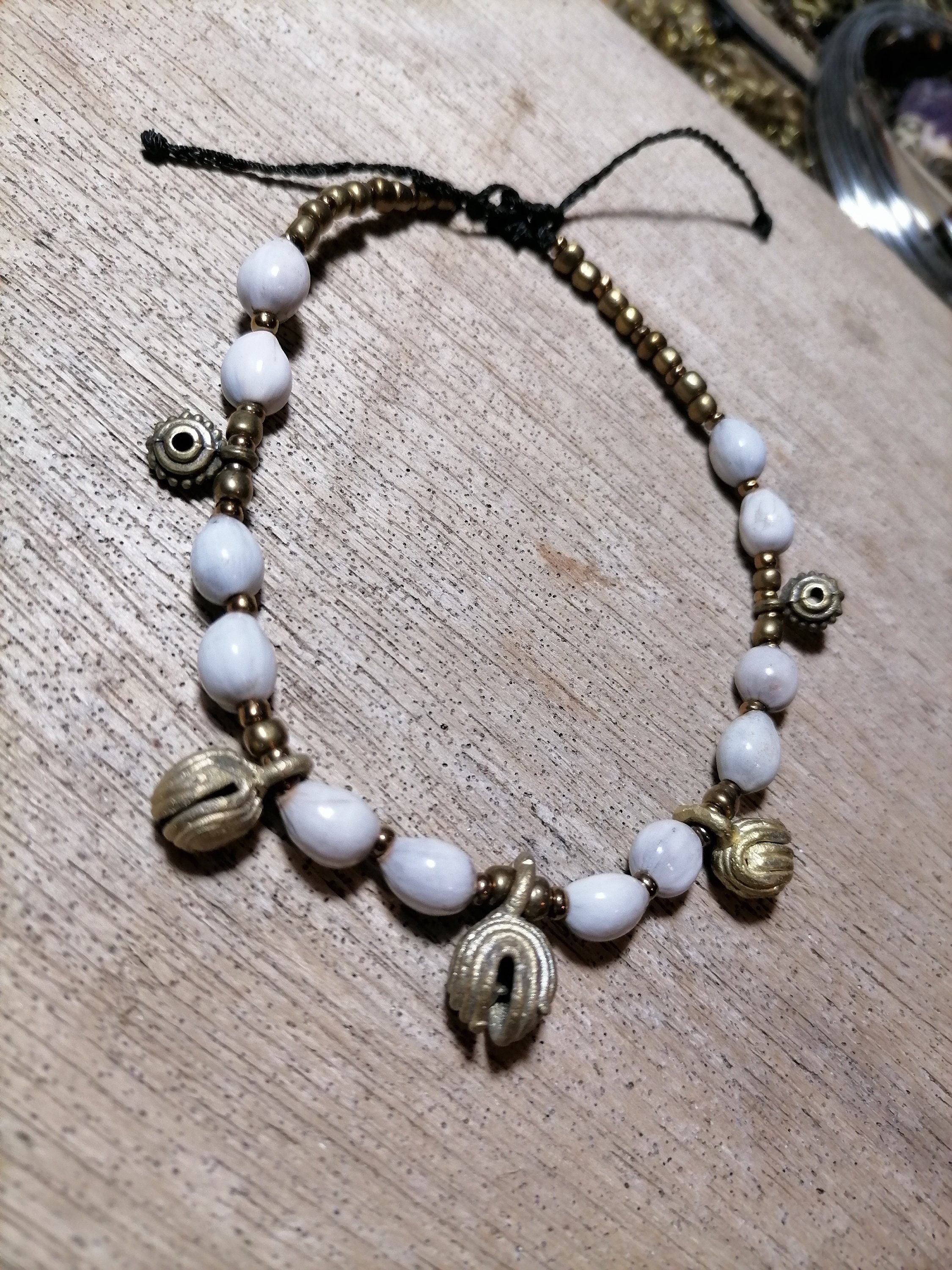 T'boli Artisans (various) - T'boli Beaded Anklet with Bells