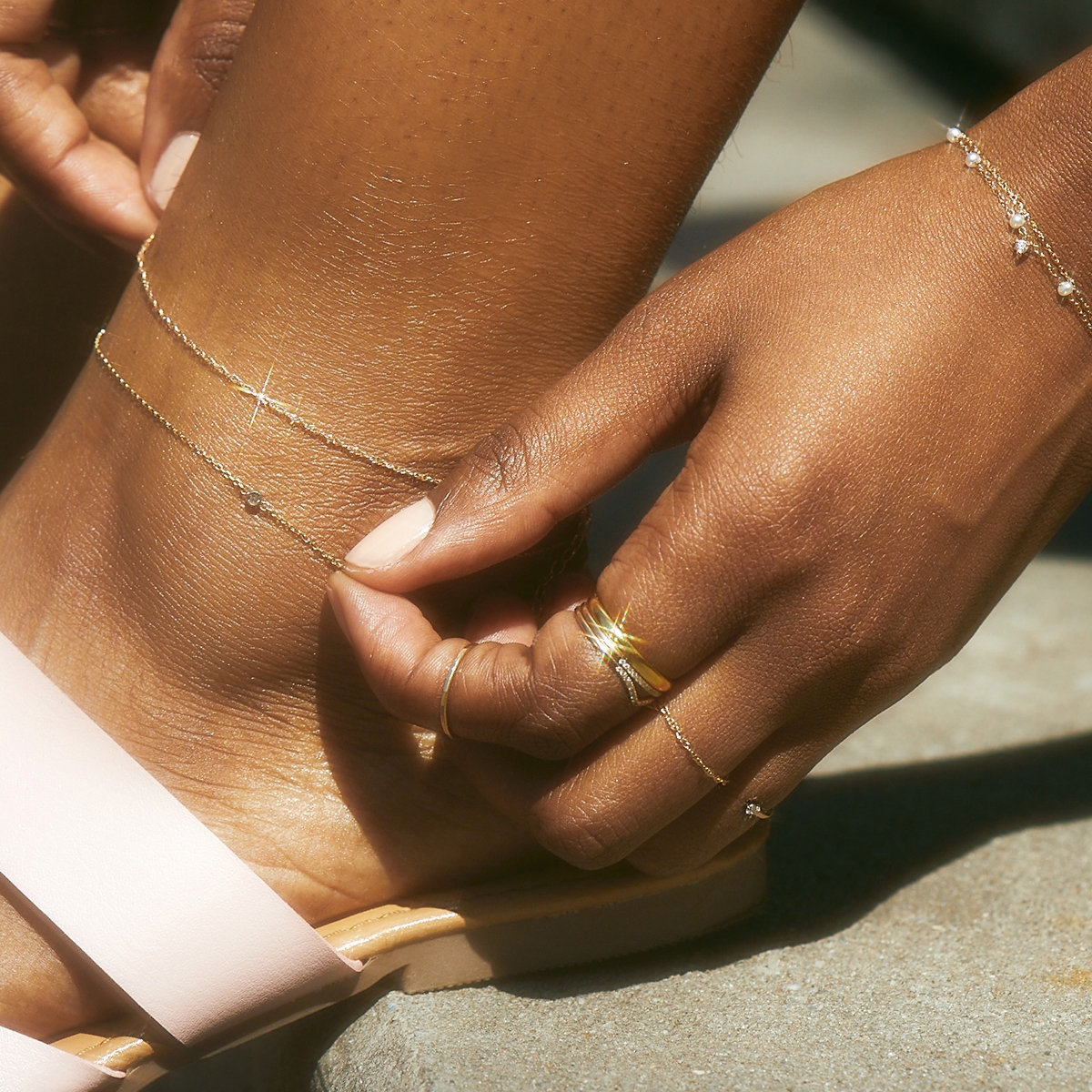 Catbird - Sweet Nothing Gold Anklet