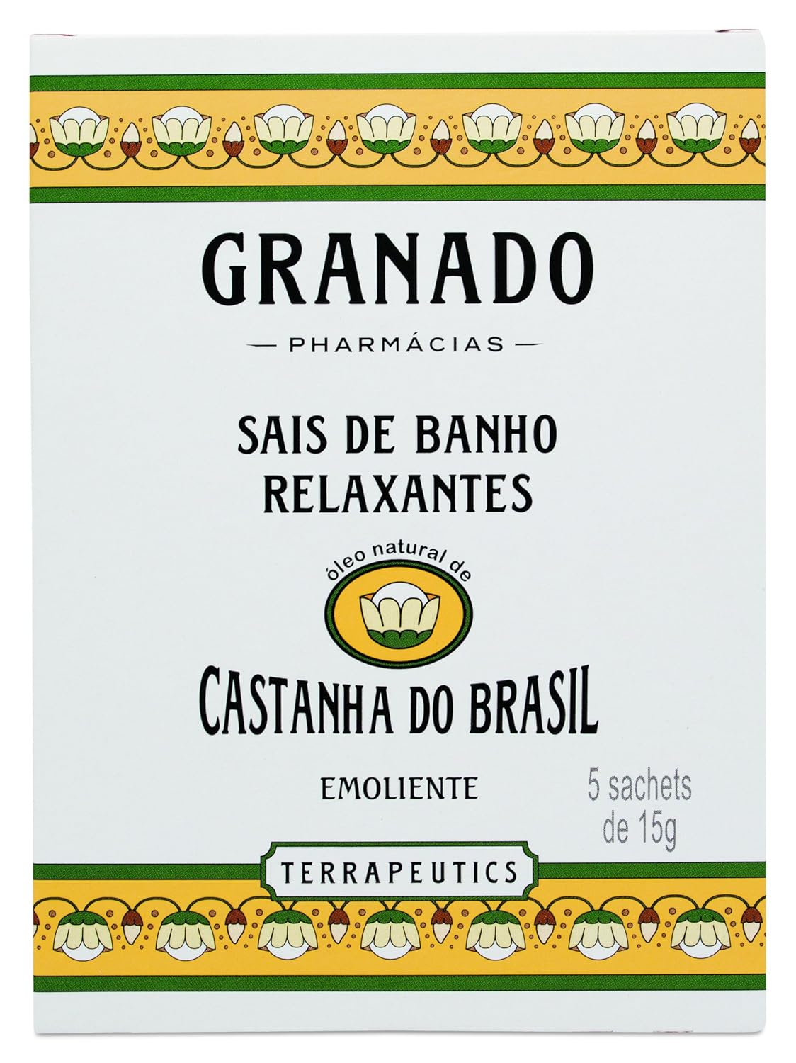 Granado - Sais de Banho Terrapeutics Castanha do Brasil