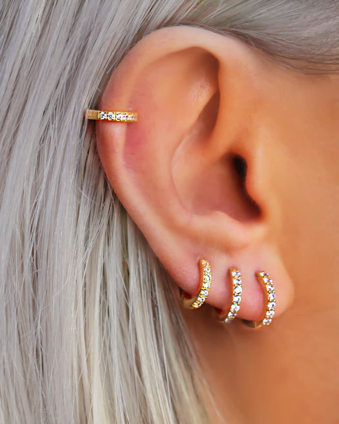 Suki Jewelry - Ear Lobe Cuff Earrings