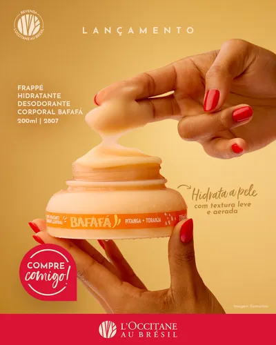 L'Occitane au Brésil - Frappé Hidratante Desodorante Corporal Bafafá