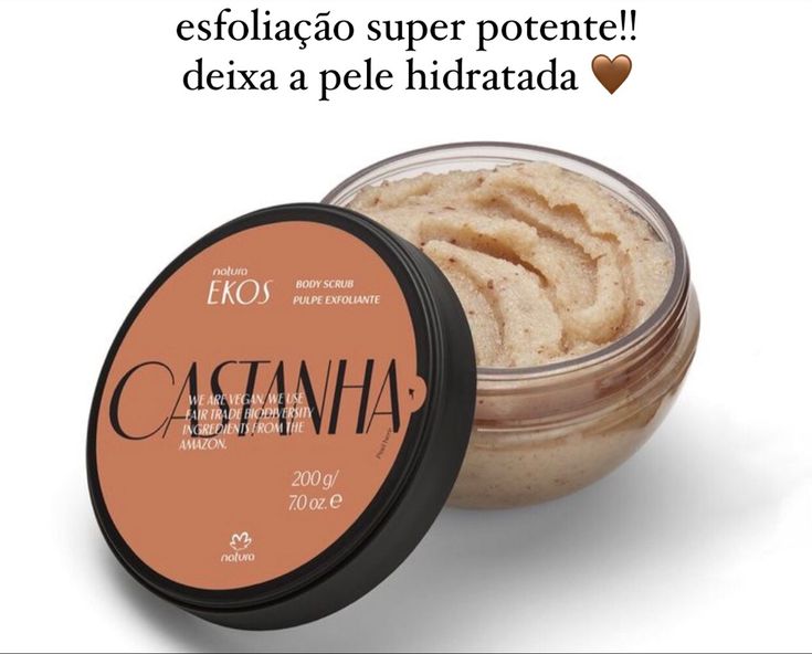 Natura - Esfoliante Corporal Natura Ekos Castanha