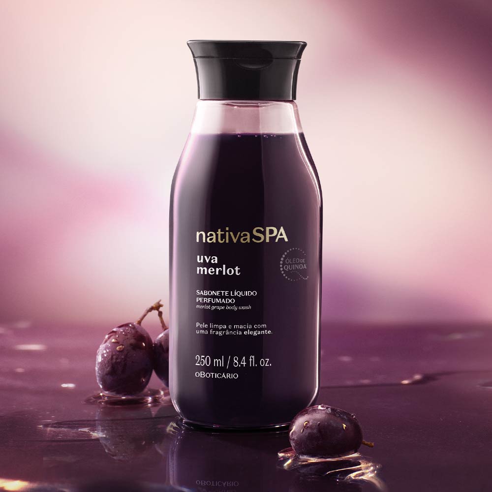 O Boticário - Nativa SPA Uva Merlot Sabonete Líquido Corporal