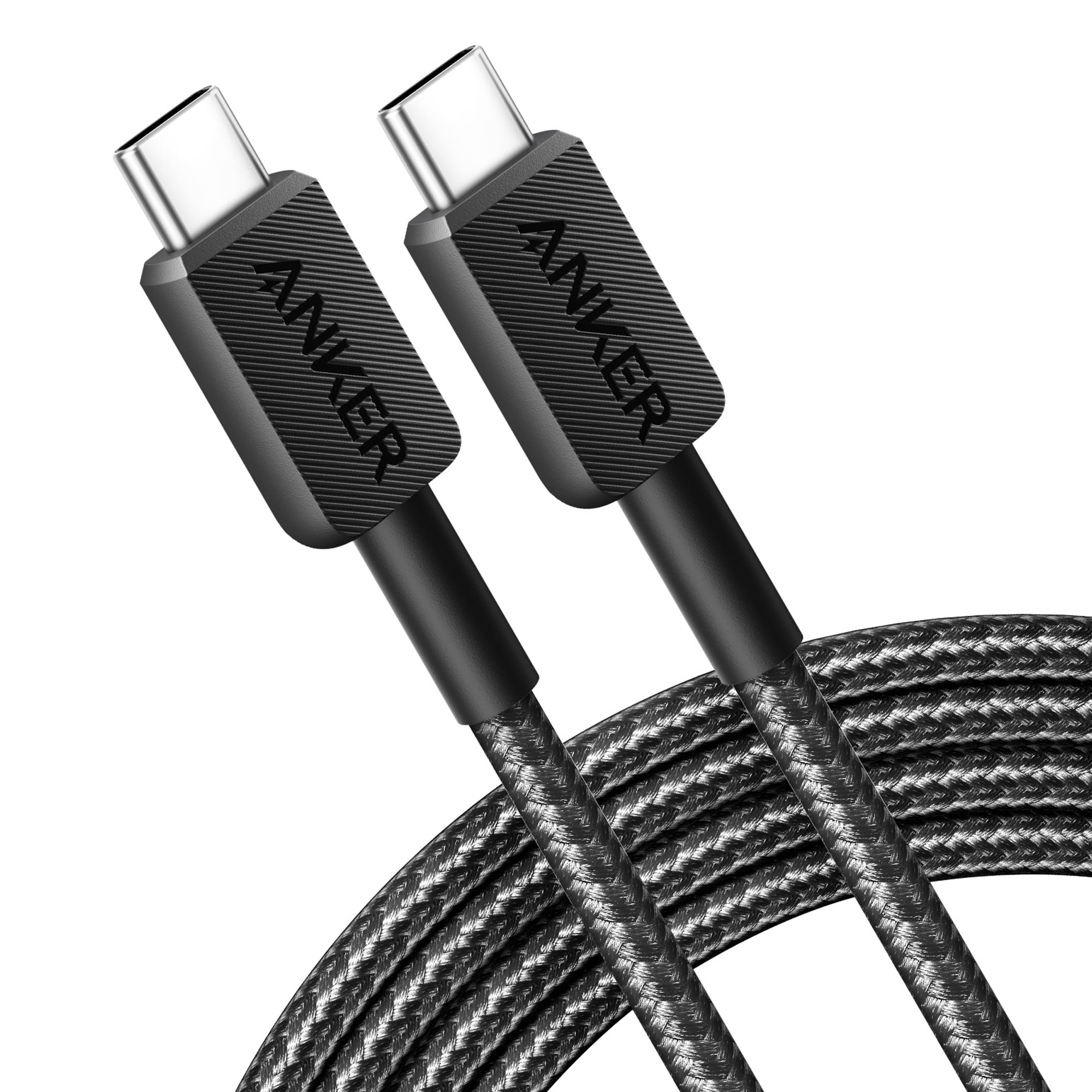 Anker - Anker 322 USB-C to USB-C Nylon Braided Cable