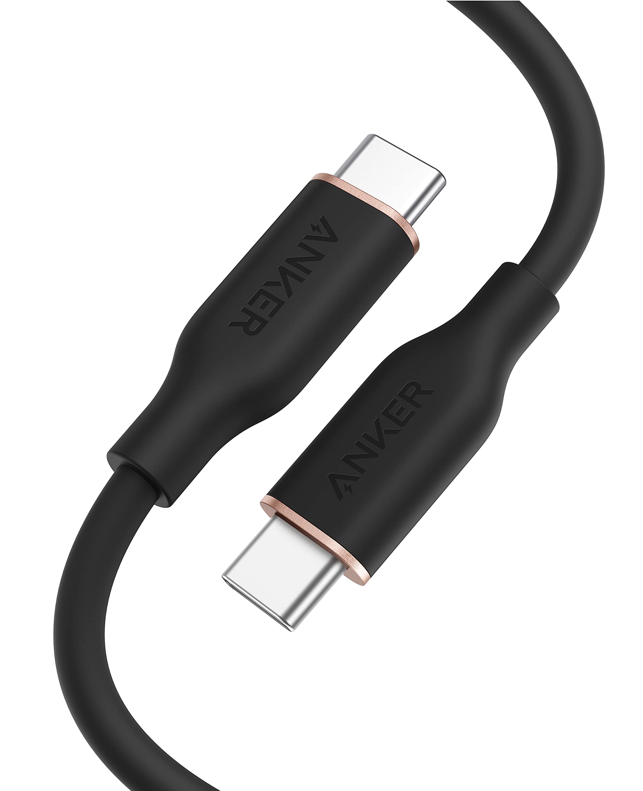 Anker - PowerLine III Flow USB-C to USB-C Cable 100W