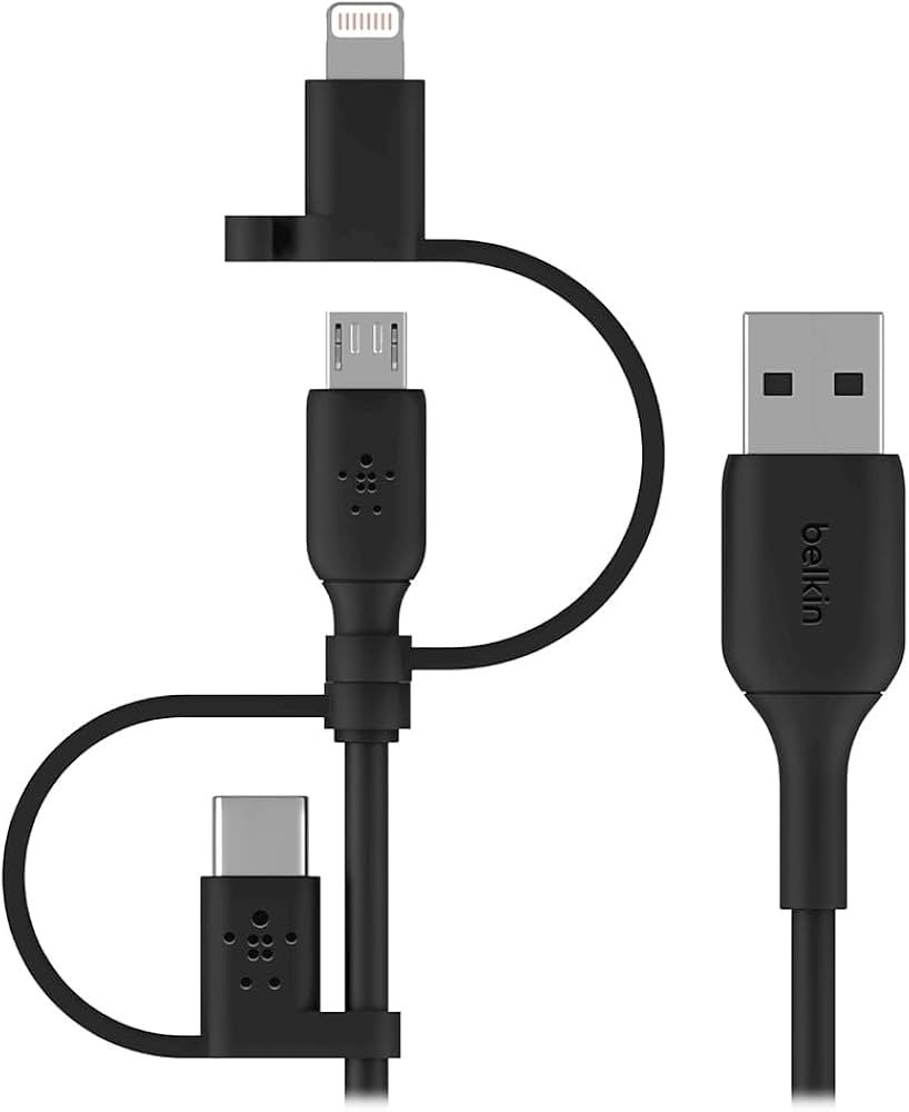 Belkin - BoostCharge 3-in-1 Universal Cable