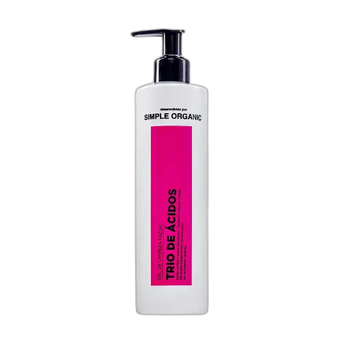 Simple Organic - Gel de Limpeza Trio de Ácidos
