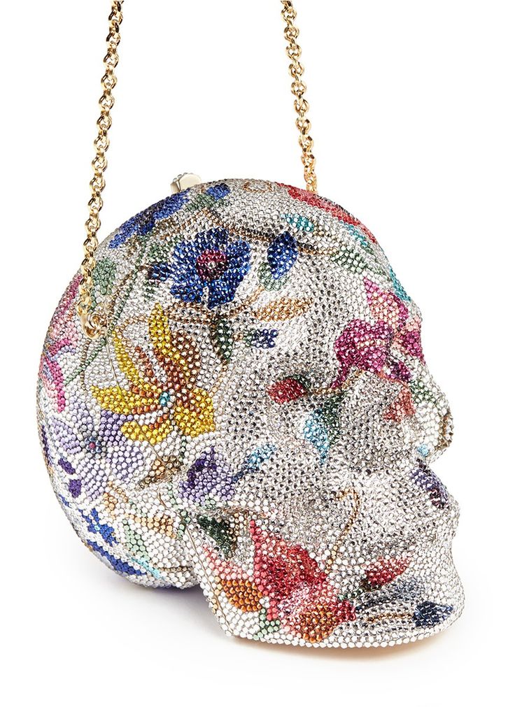 Judith Leiber - Crystal-embellished Novelty Clutch