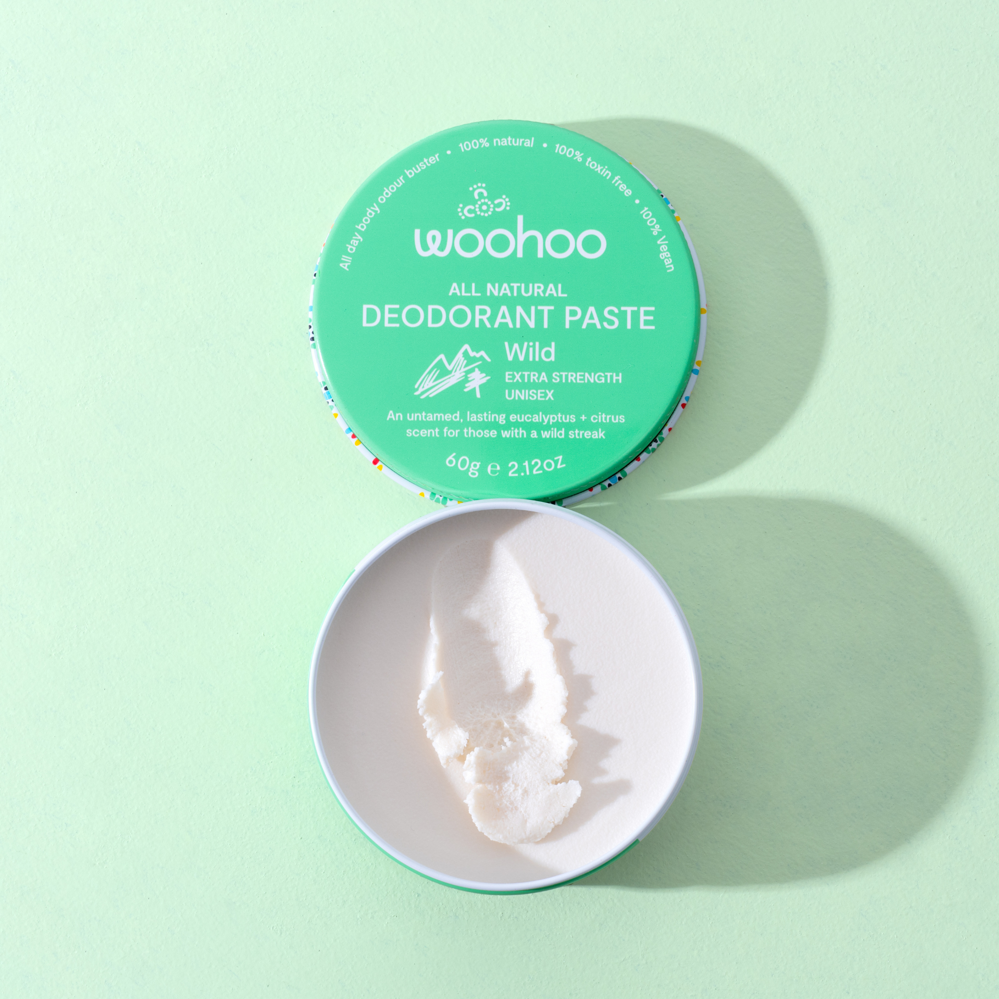 Woohoo Body - All Natural Deodorant Paste