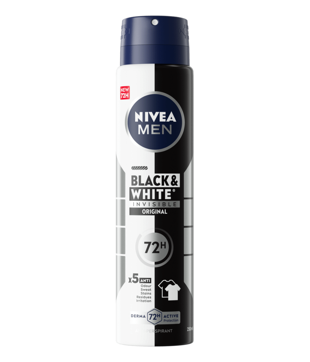 Nivea - Nivea Men Black & White Invisible 72h