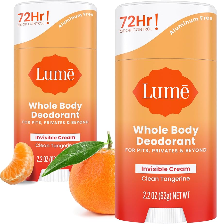 Lume - Whole Body Deodorant - Invisible Cream Stick