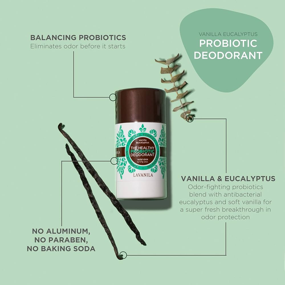 Lavanila - The Healthy Probiotic Deodorant - Vanilla Eucalyptus