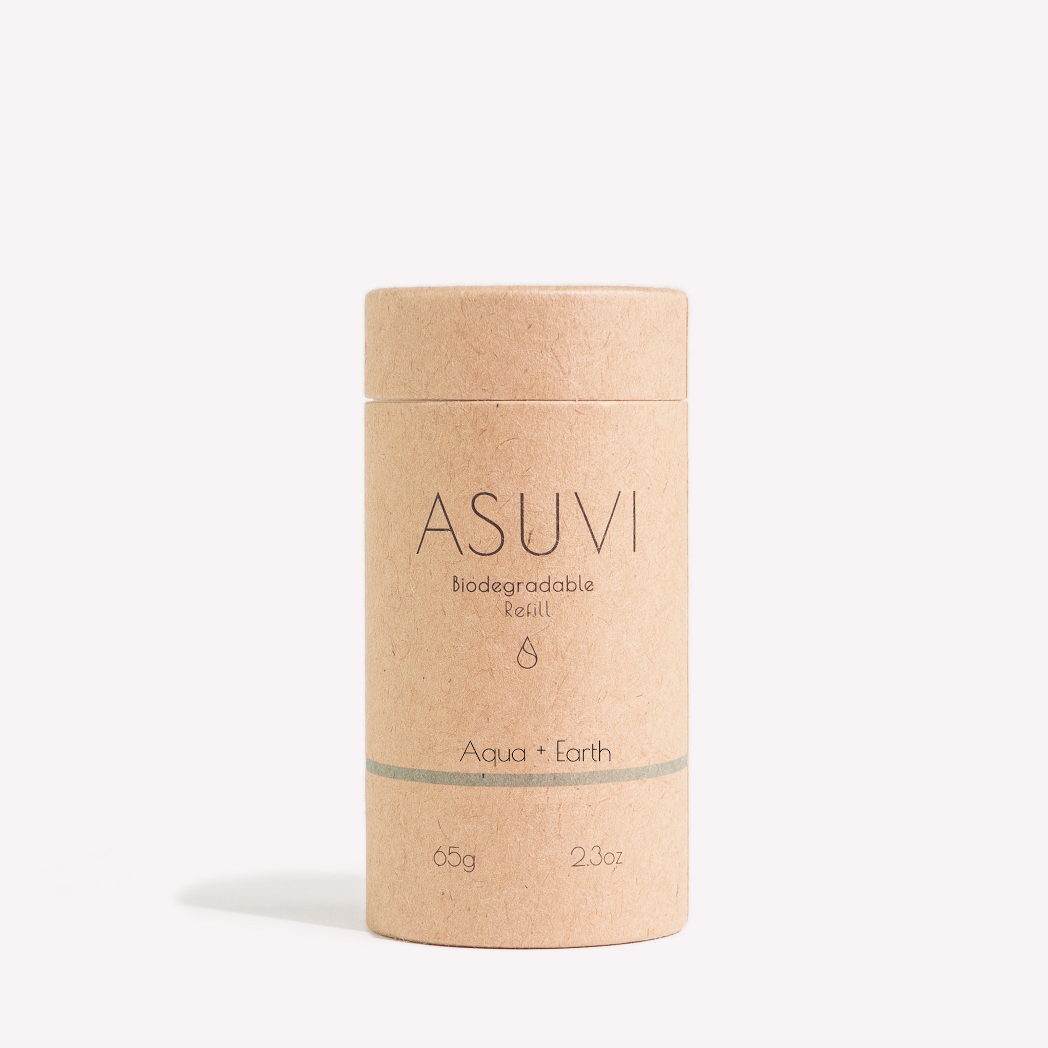 ASUVI - The Refillable Deodorant - Aqua + Earth