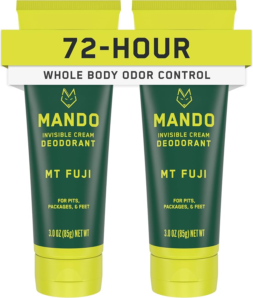 Mando - Invisible Cream Whole Body Deodorant