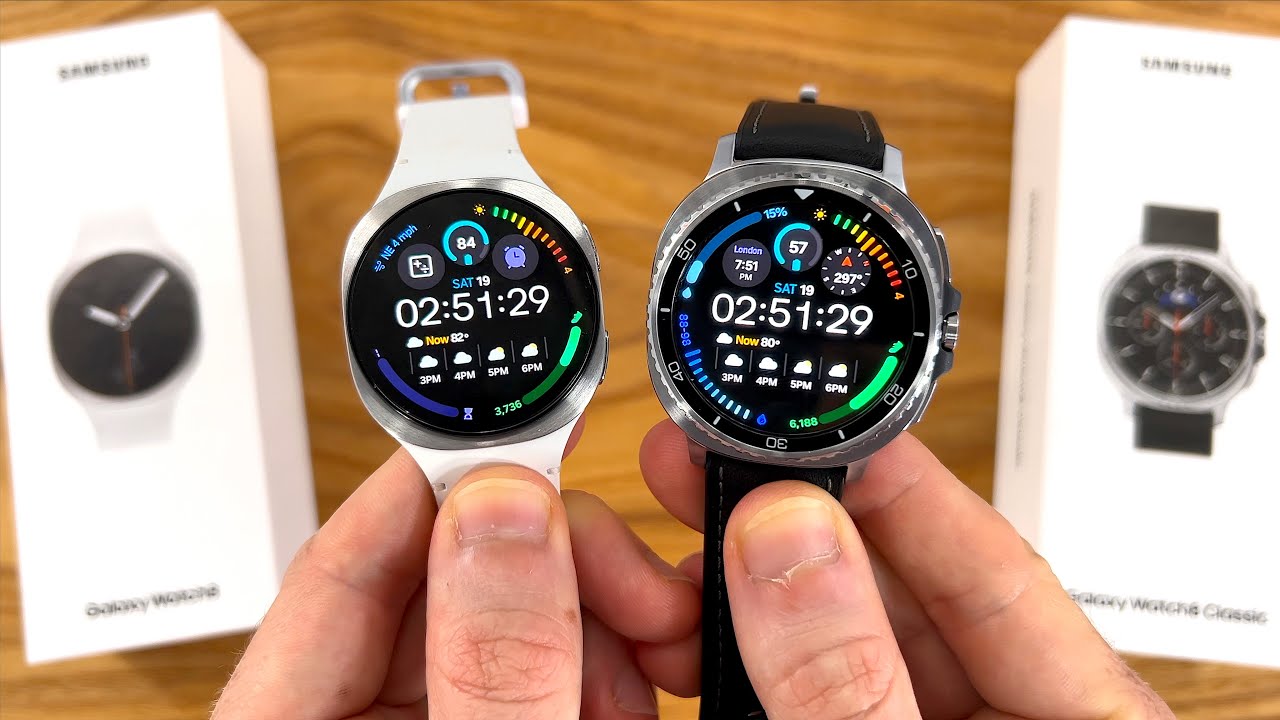 Samsung - Galaxy Watch8 Classic