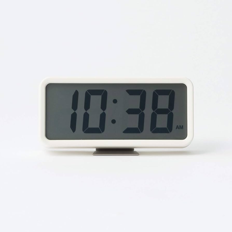 MUJI - Digital Clock with Alarm