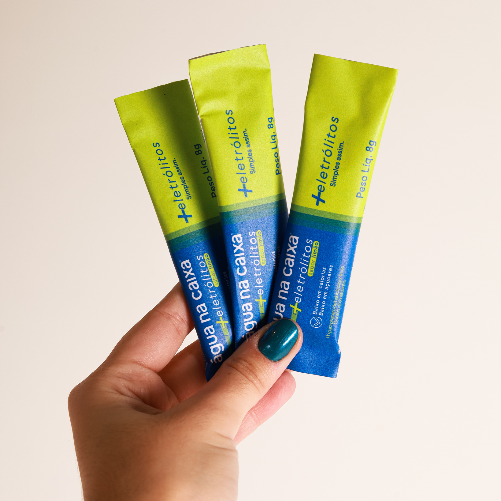 Água na Caixa - +Eletrólitos®