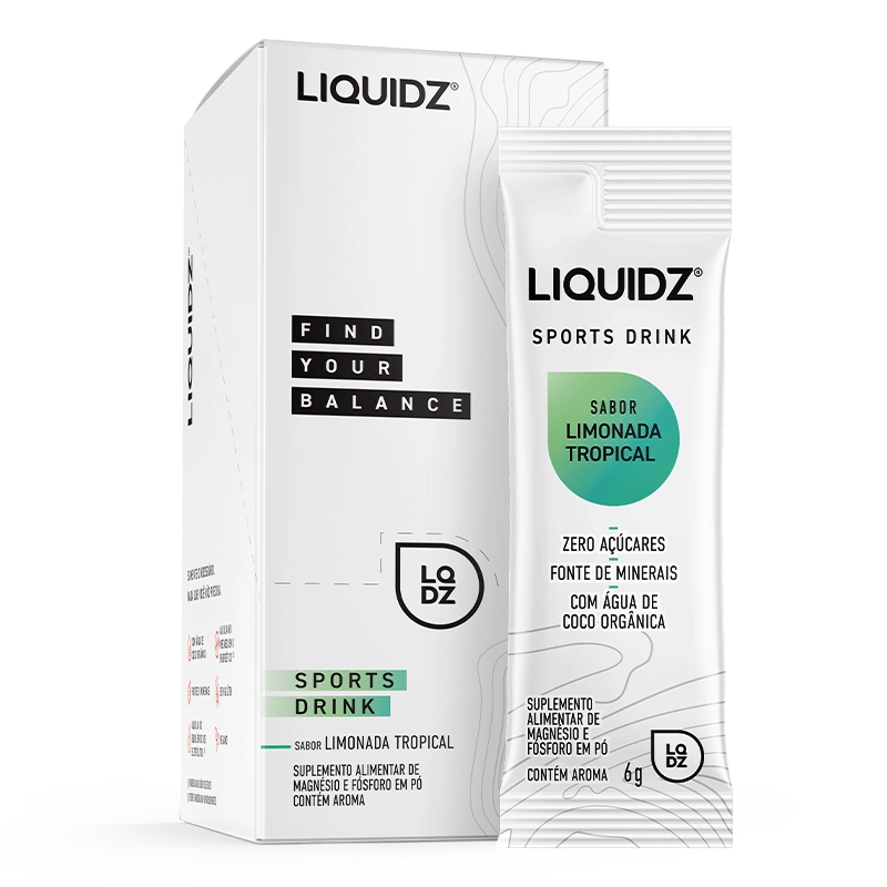 Liquidz - Bebida de Eletrólitos em Pó