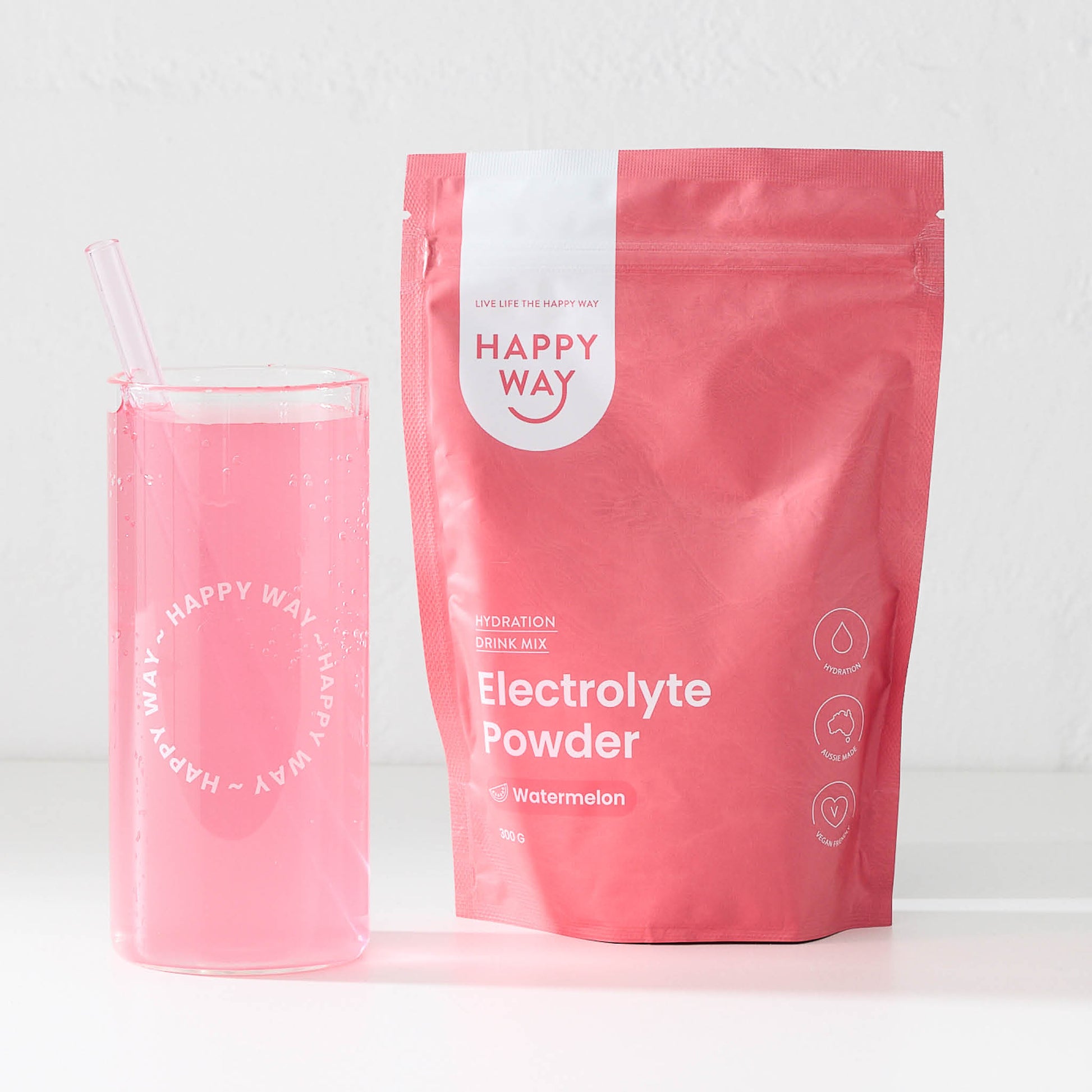 Happy Way - Watermelon Electrolytes Powder