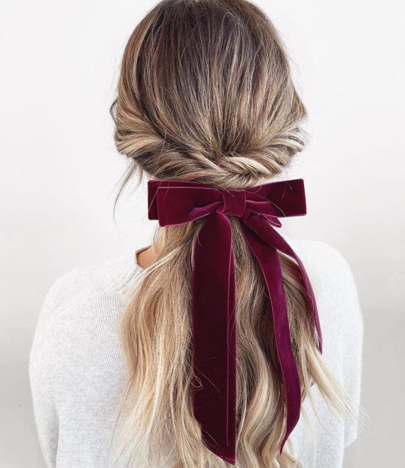 Mall of Korea - Elegant Long Bow Hair Clip