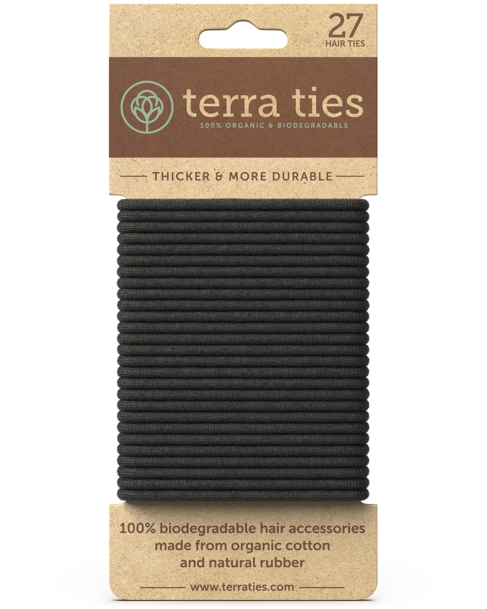 Terra Ties - Biodegradable Elastic Hair Ties