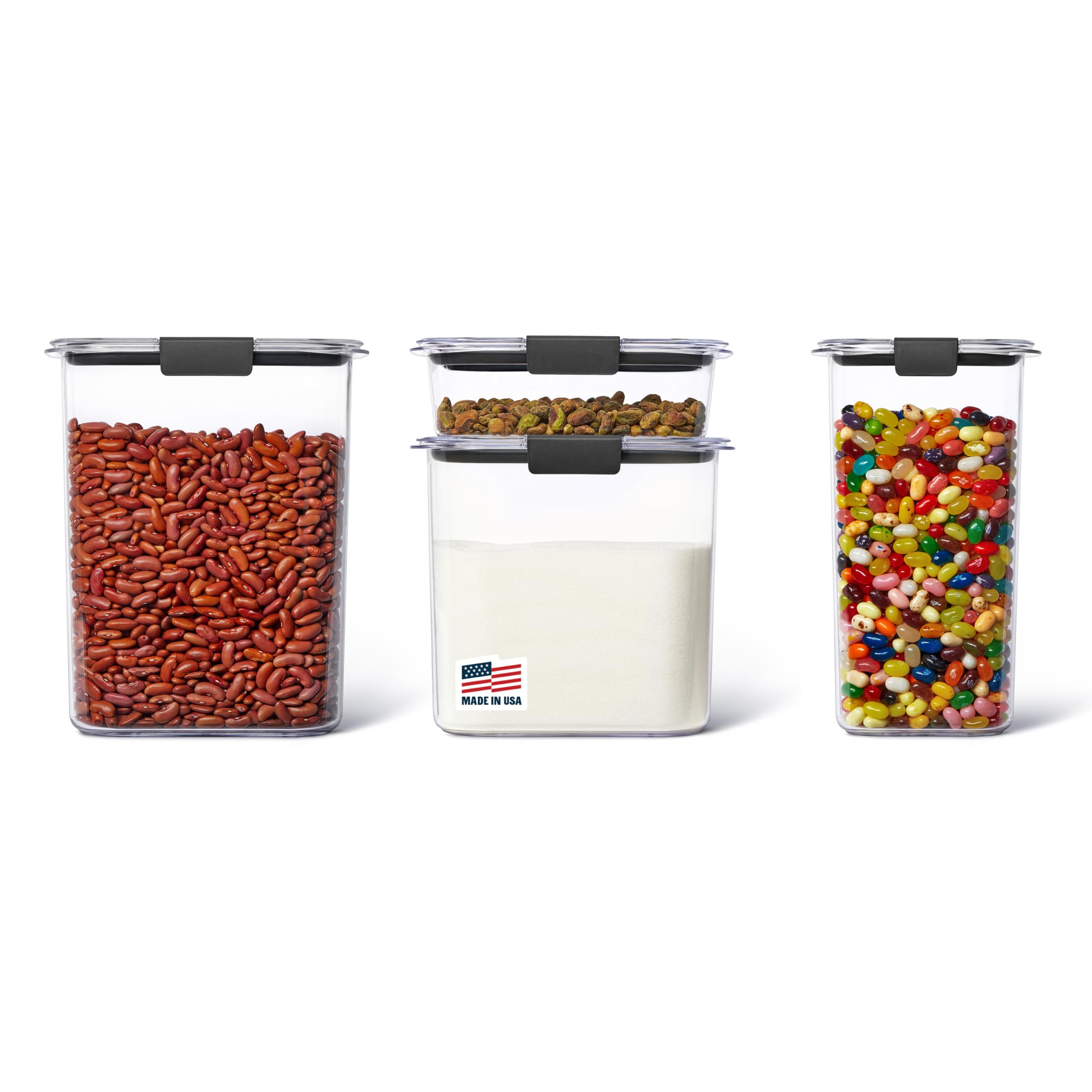 Rubbermaid - Brilliance Pantry Airtight Food Storage Containers
