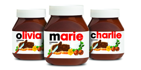 Nutella - Personalized Nutella Jar