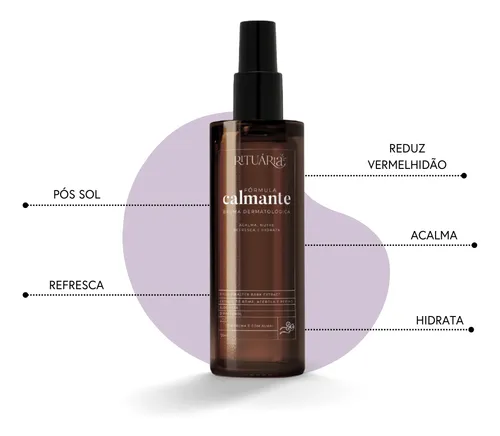 Rituária - Fórmula Calmante - Bruma Dermatológica