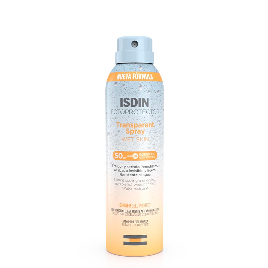 Isdin - Fotoprotector Transparent Spray Wet Skin SPF 50+