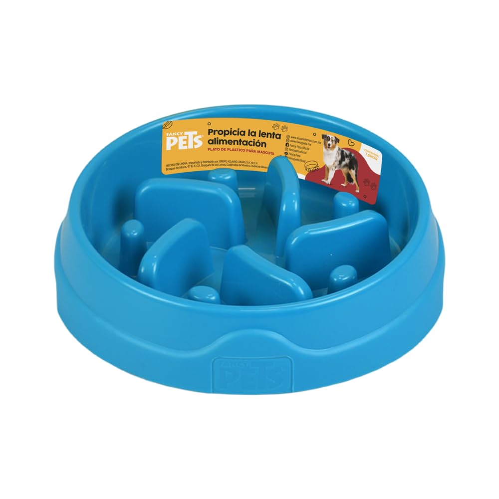 Fancy Pets - Plato Alimentación Lenta