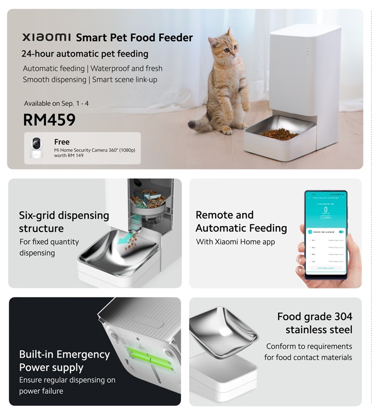 Xiaomi - Smart Pet Food Feeder