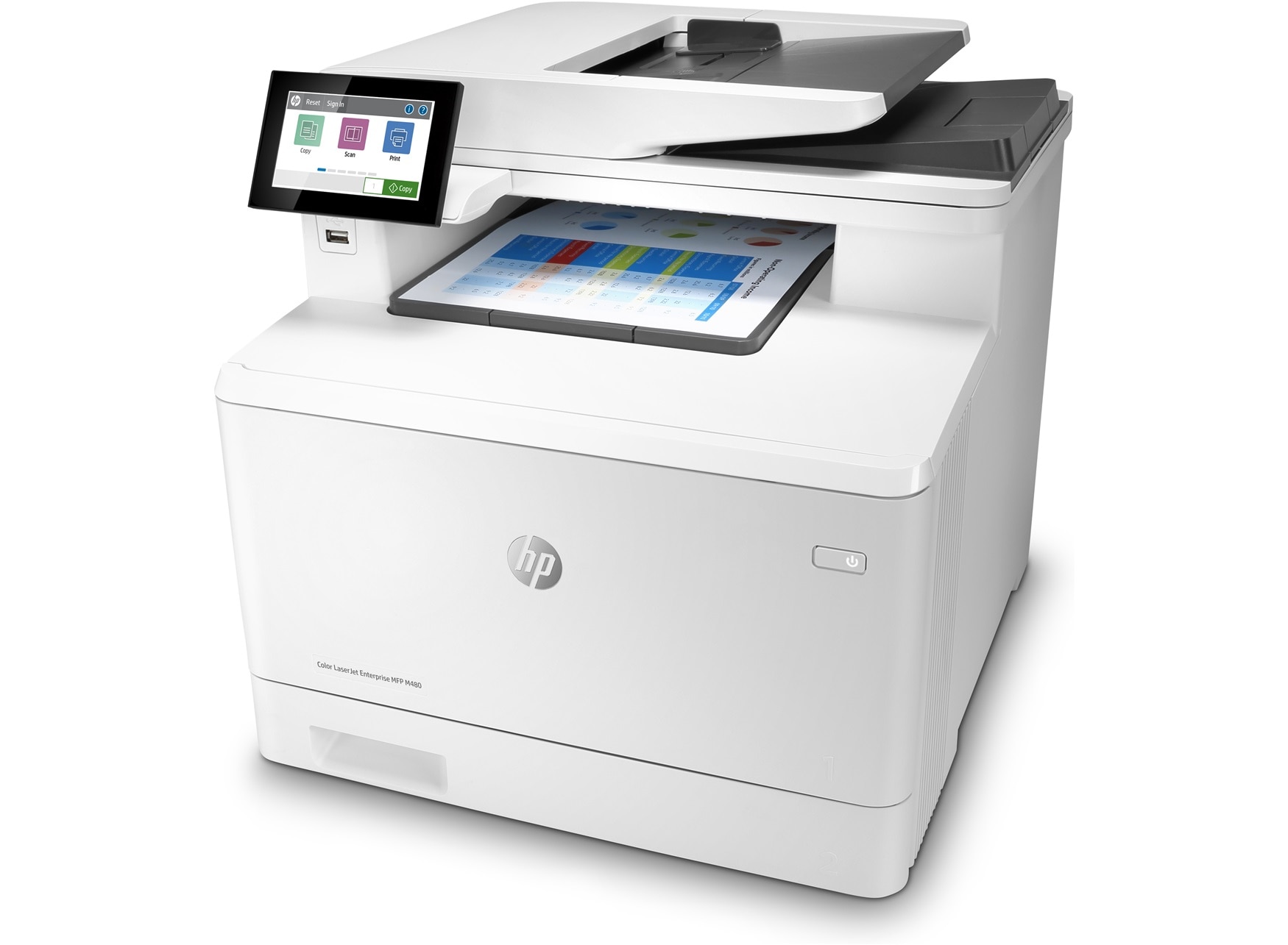 HP - Color LaserJet Enterprise MFP M480f