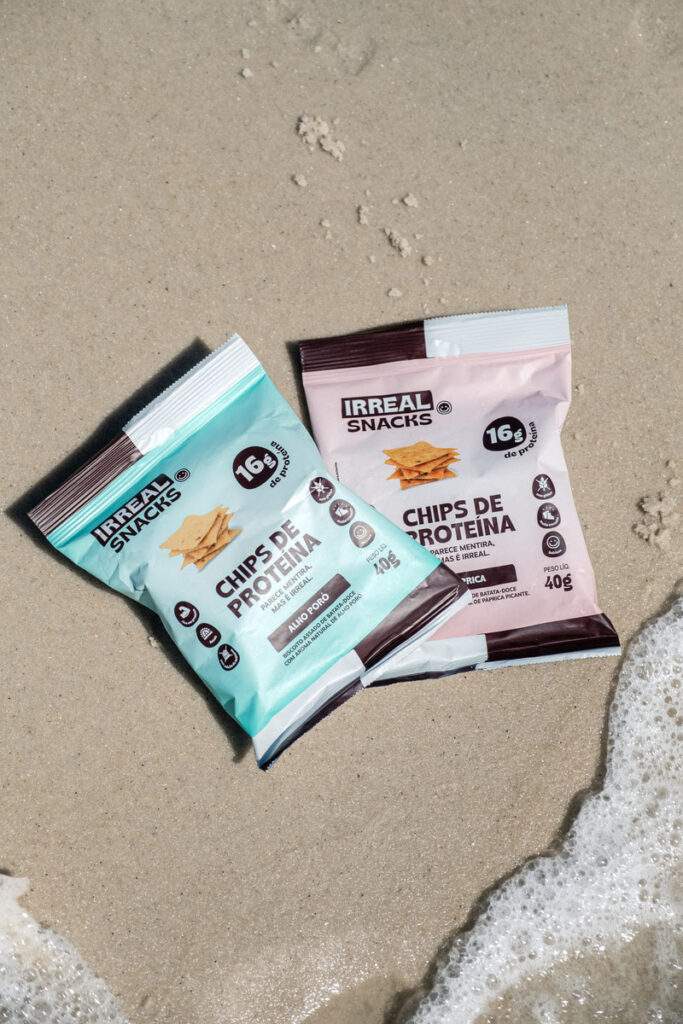 Irreal Snacks - Irreal Snack Sabor Alho-poró