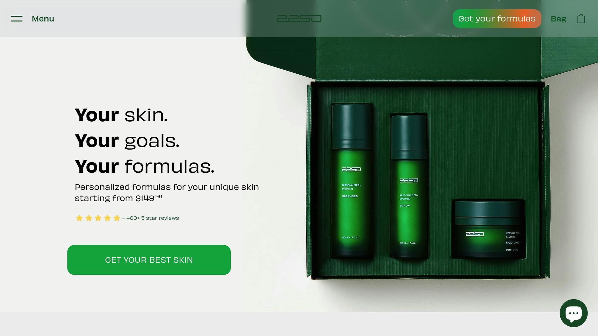 2250 - Personalized Skincare System