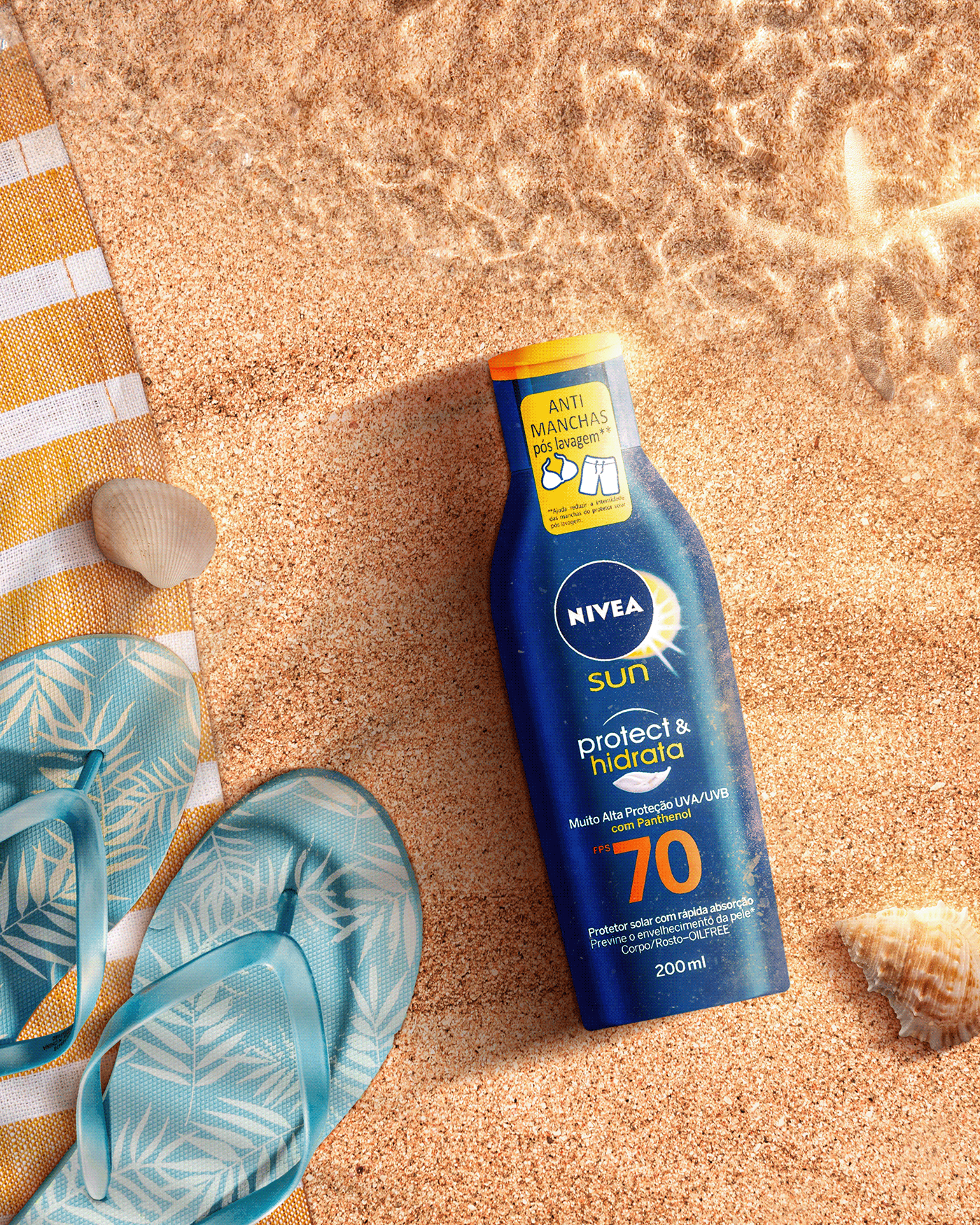 Nivea - Nivea Sun Protect & Hidrata FPS 70