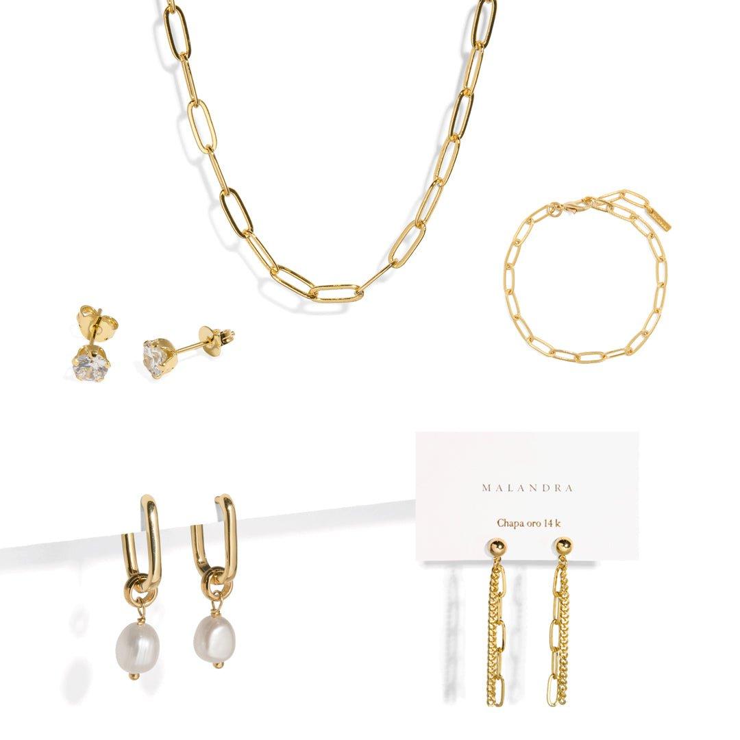 Malandra Jewelry - Golden Oracle Studs