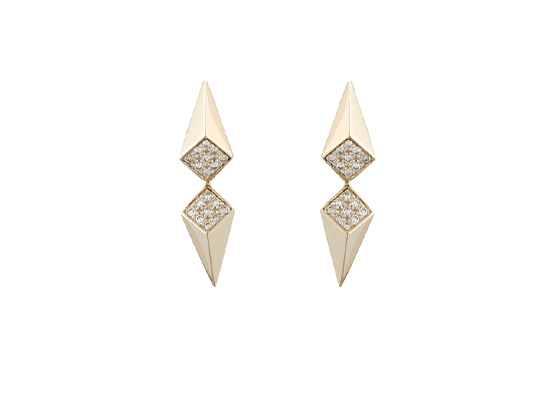 H.Stern - Geometric Code Earrings