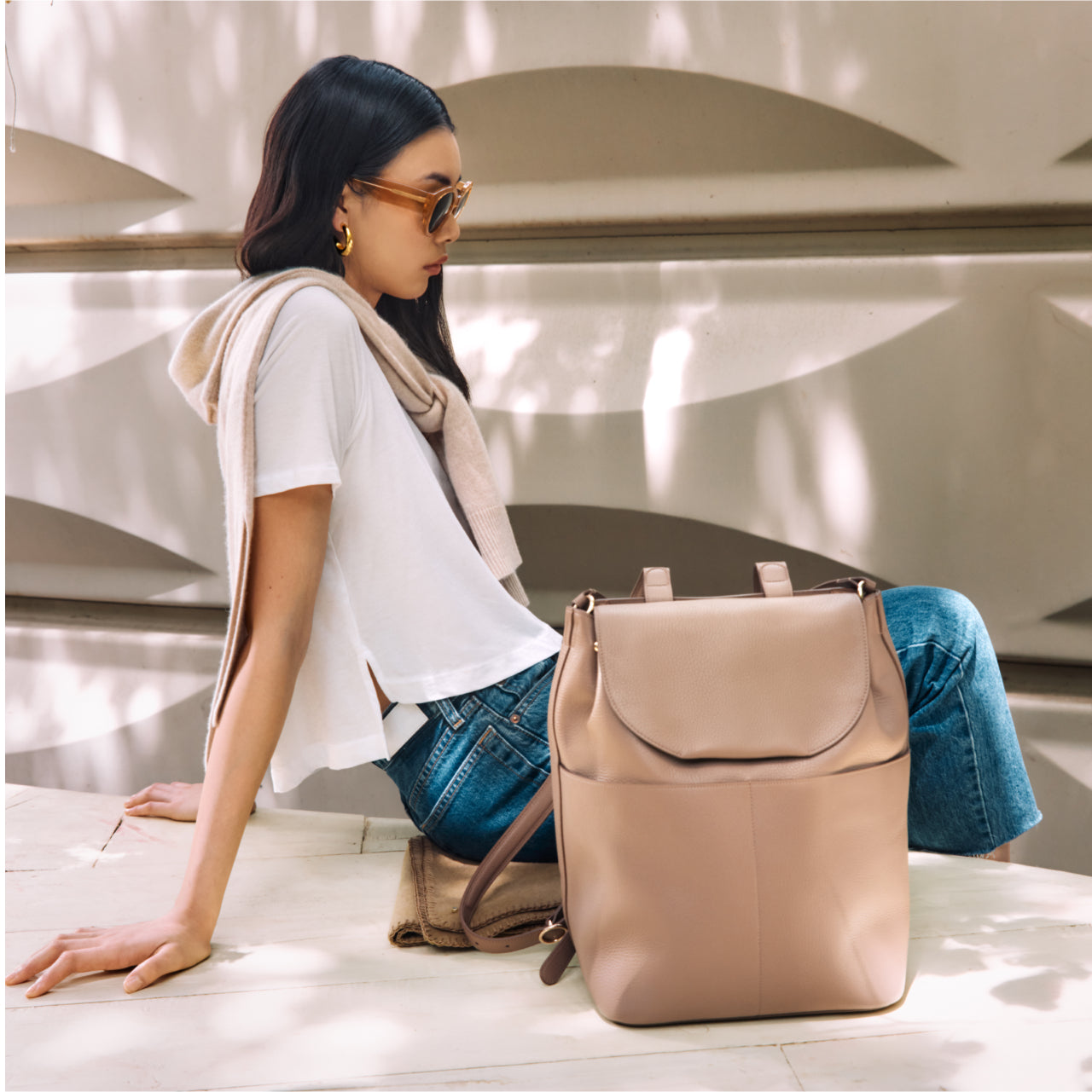Cuyana - Mini Leather Backpack
