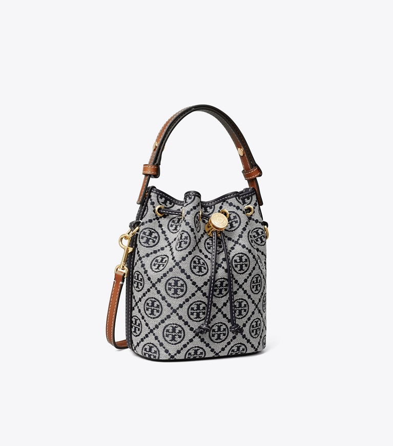 Tory Burch - T Monogram Mini Bucket Bag