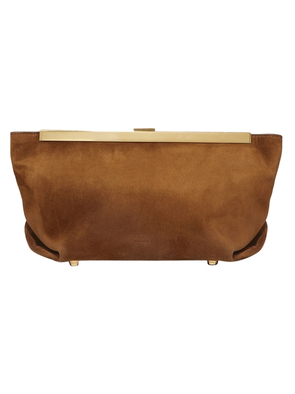 Khaite - Aimee Leather Clutch