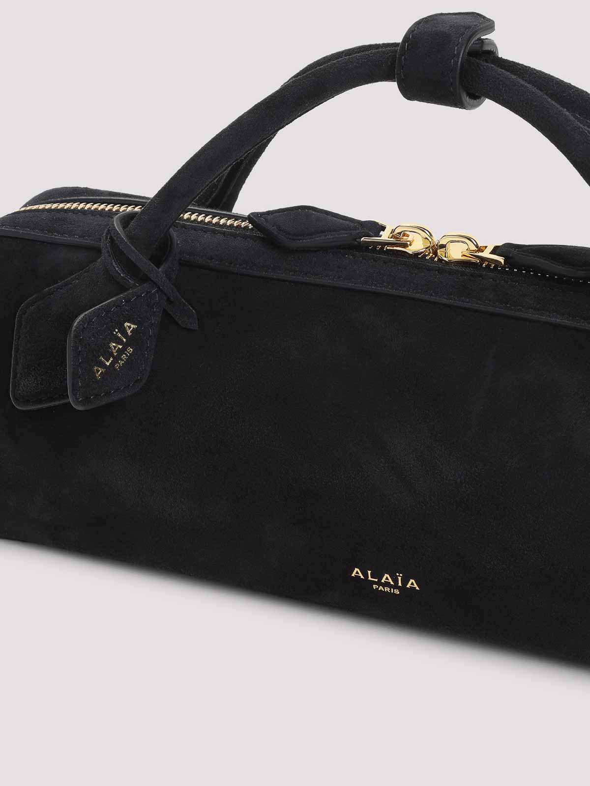 AlaΓ―a - Le Teckel Suede Clutch