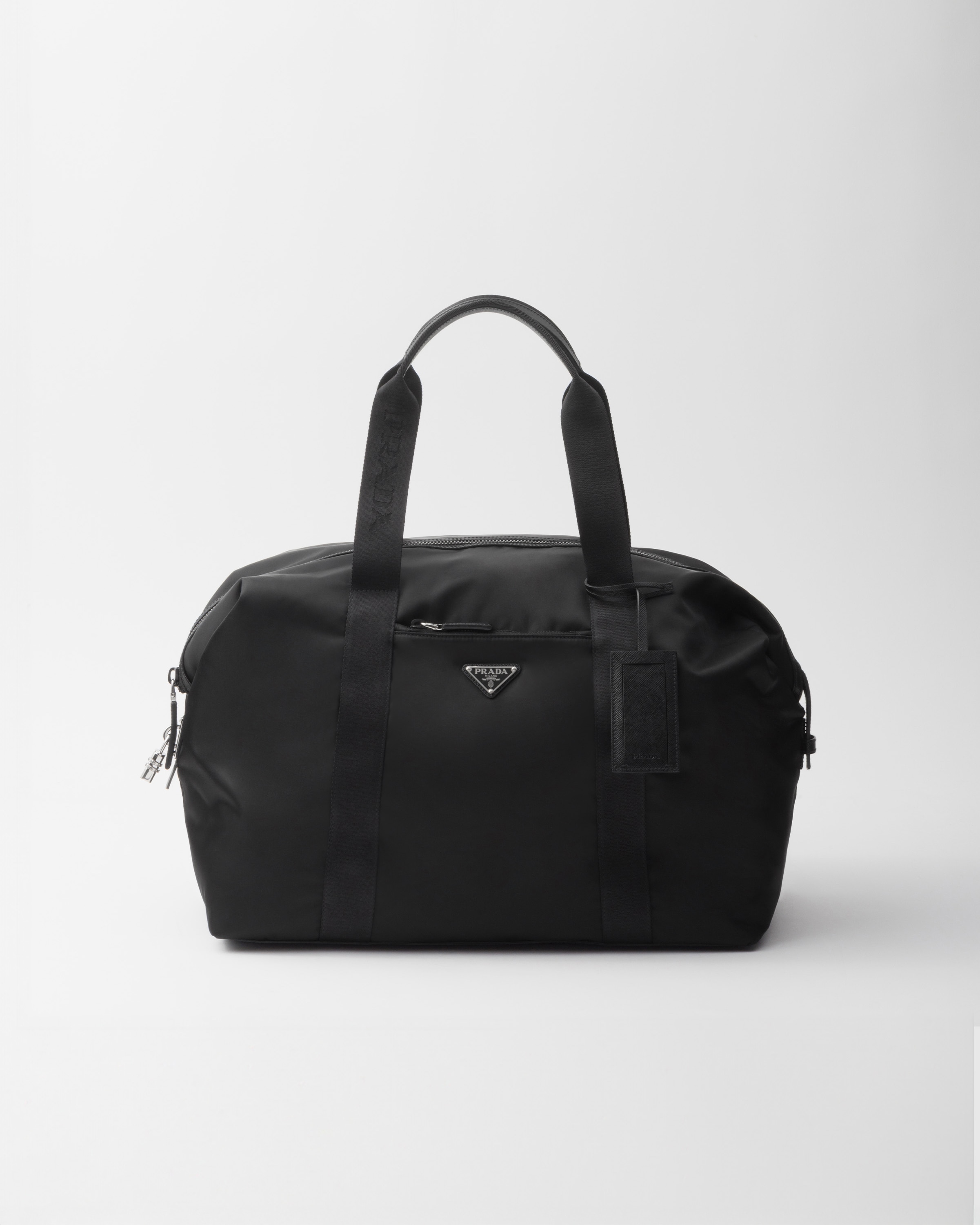 Prada - Re-Nylon and Saffiano Leather Duffle Bag