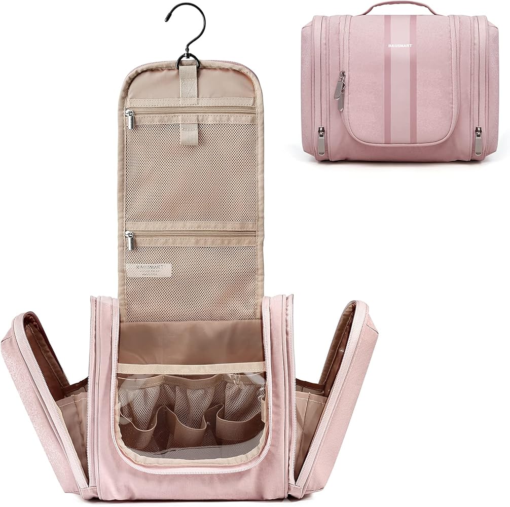 Bagsmart - Toiletry Bag with Hanging Hook
