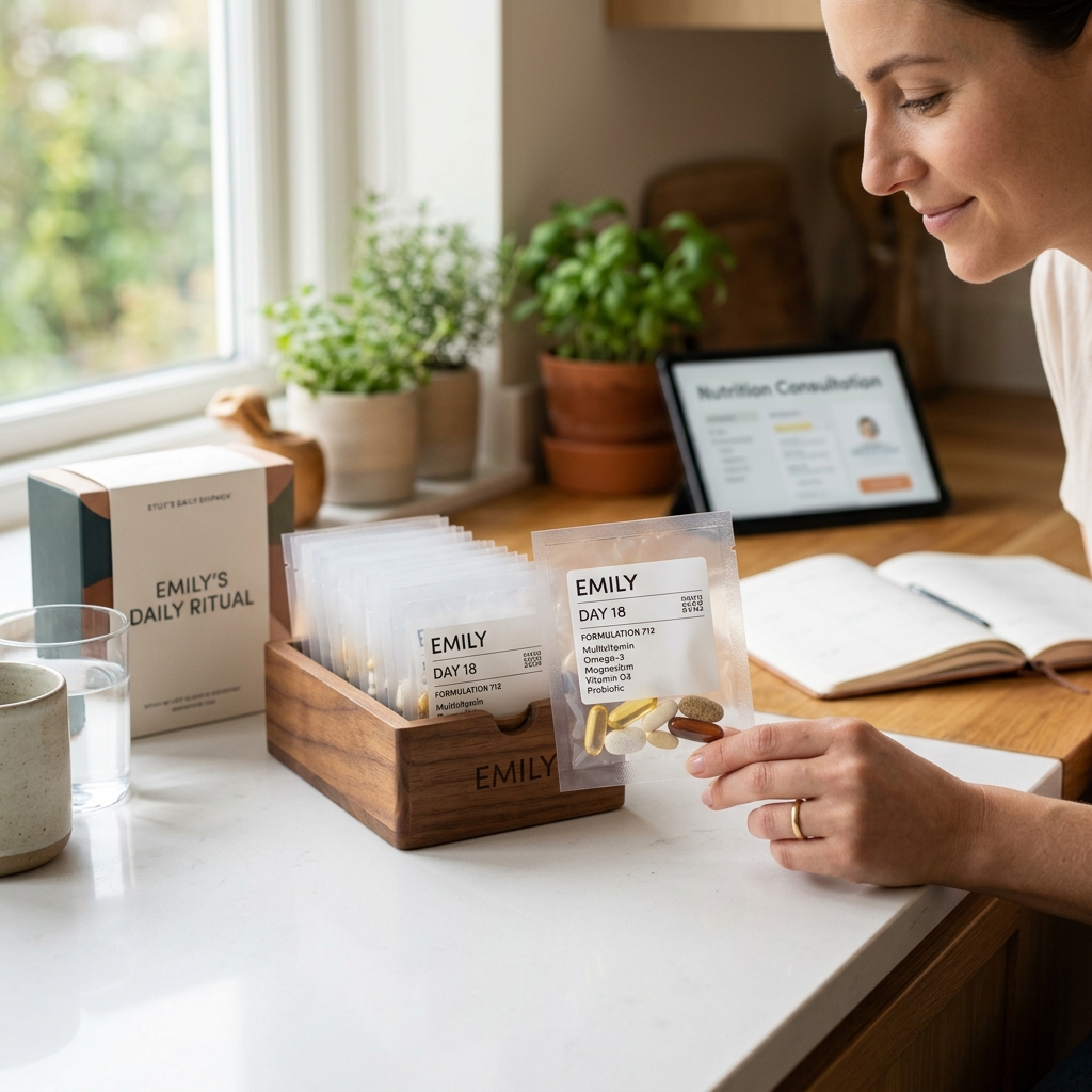 Personalized Vitamin Sachets