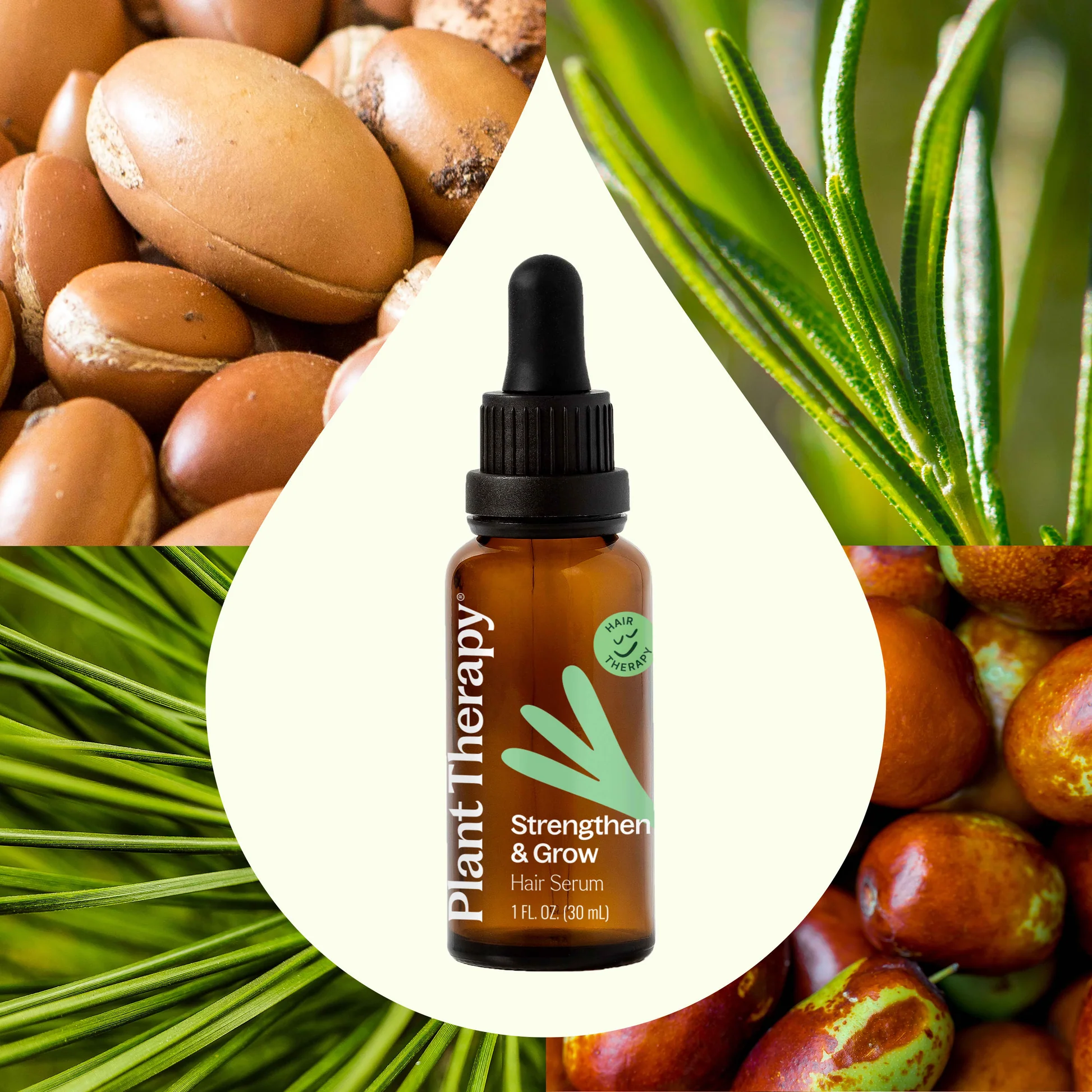 Natural & Plant-Powered Hair Serum