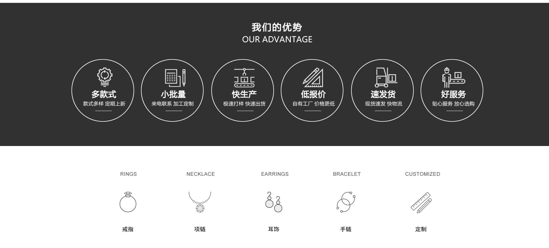 Haifeng County Meilong Town Keyi Jewelry Factory product 2