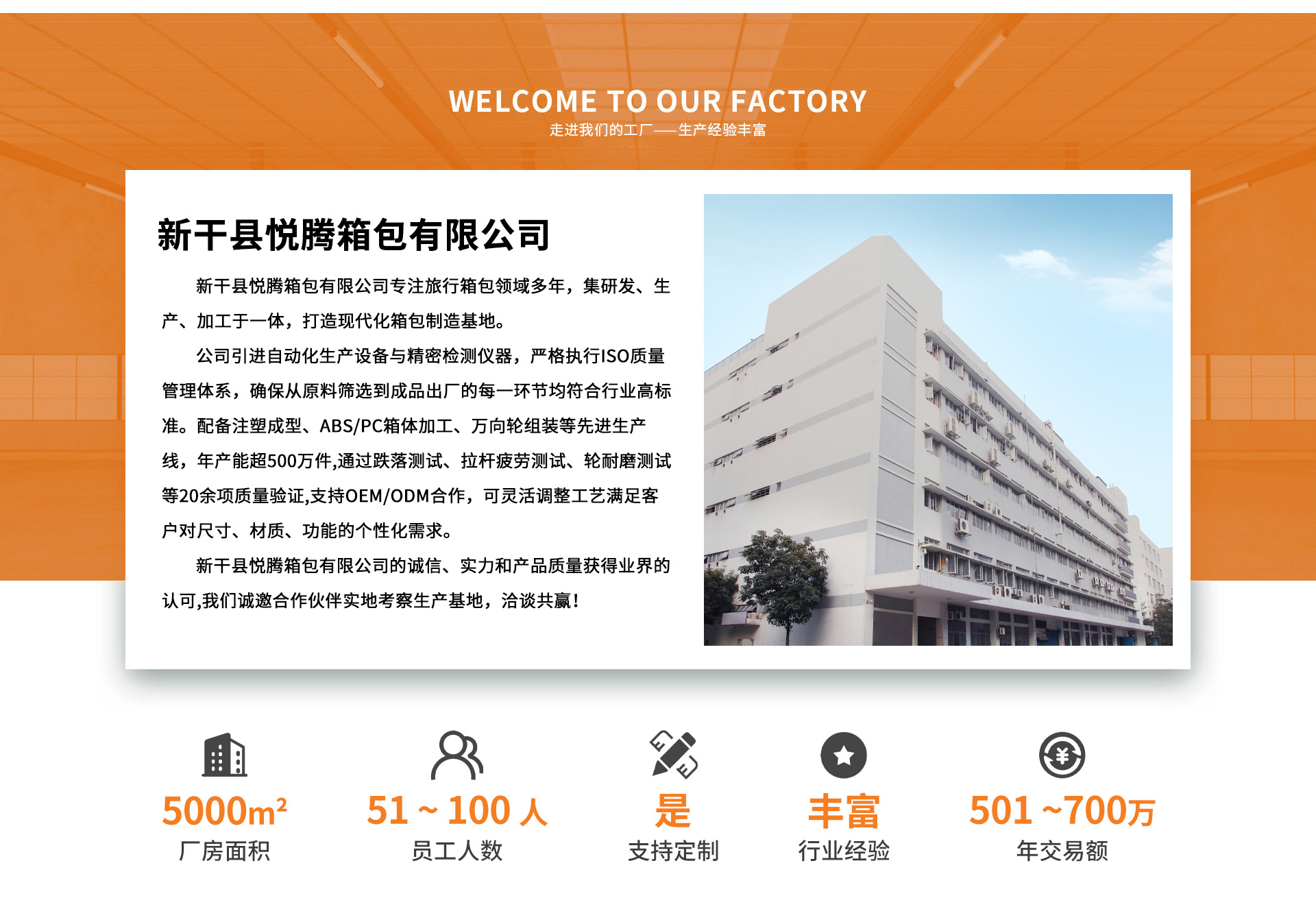 Xingan County Yueteng Luggage Co., Ltd. product 2