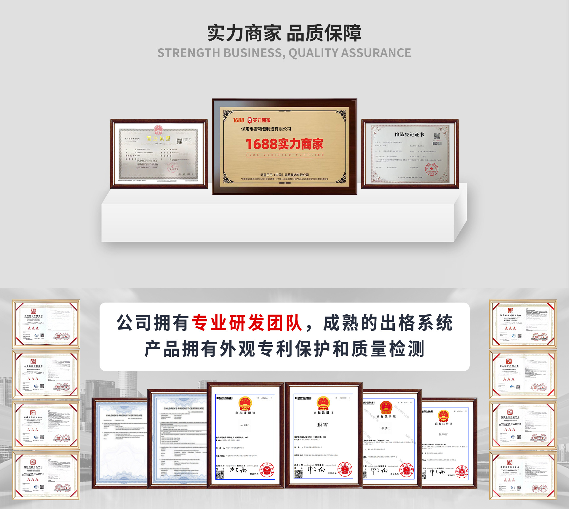 Baoding Linxue Luggage Manufacturing Co., Ltd. product 4