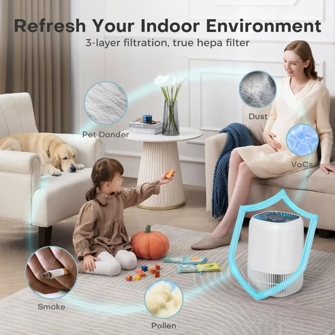 Compact & Portable Air Purifier 3